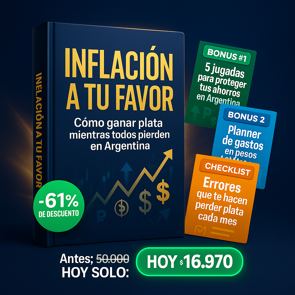 INFLACIÓN A TU FAVOR – Pack 4x1